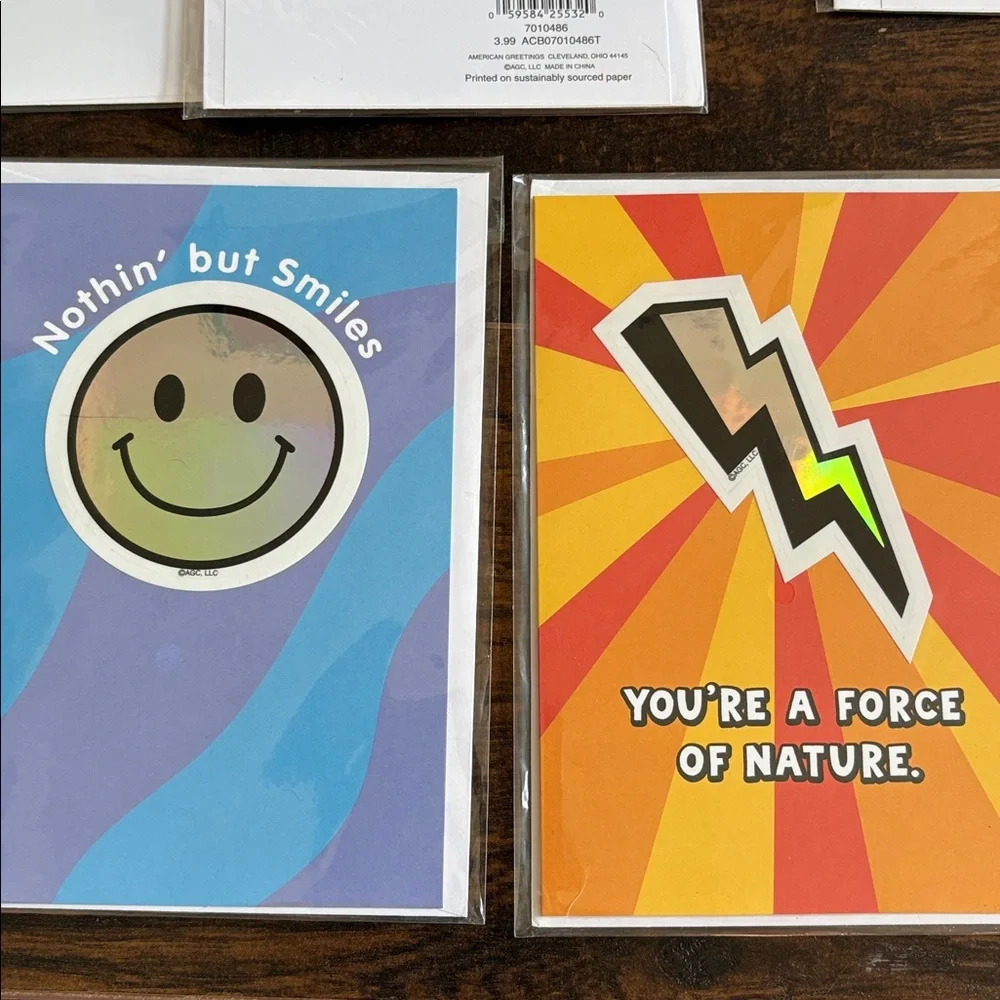 🆕American Greetings 8 Piece Birthday Card Bundle